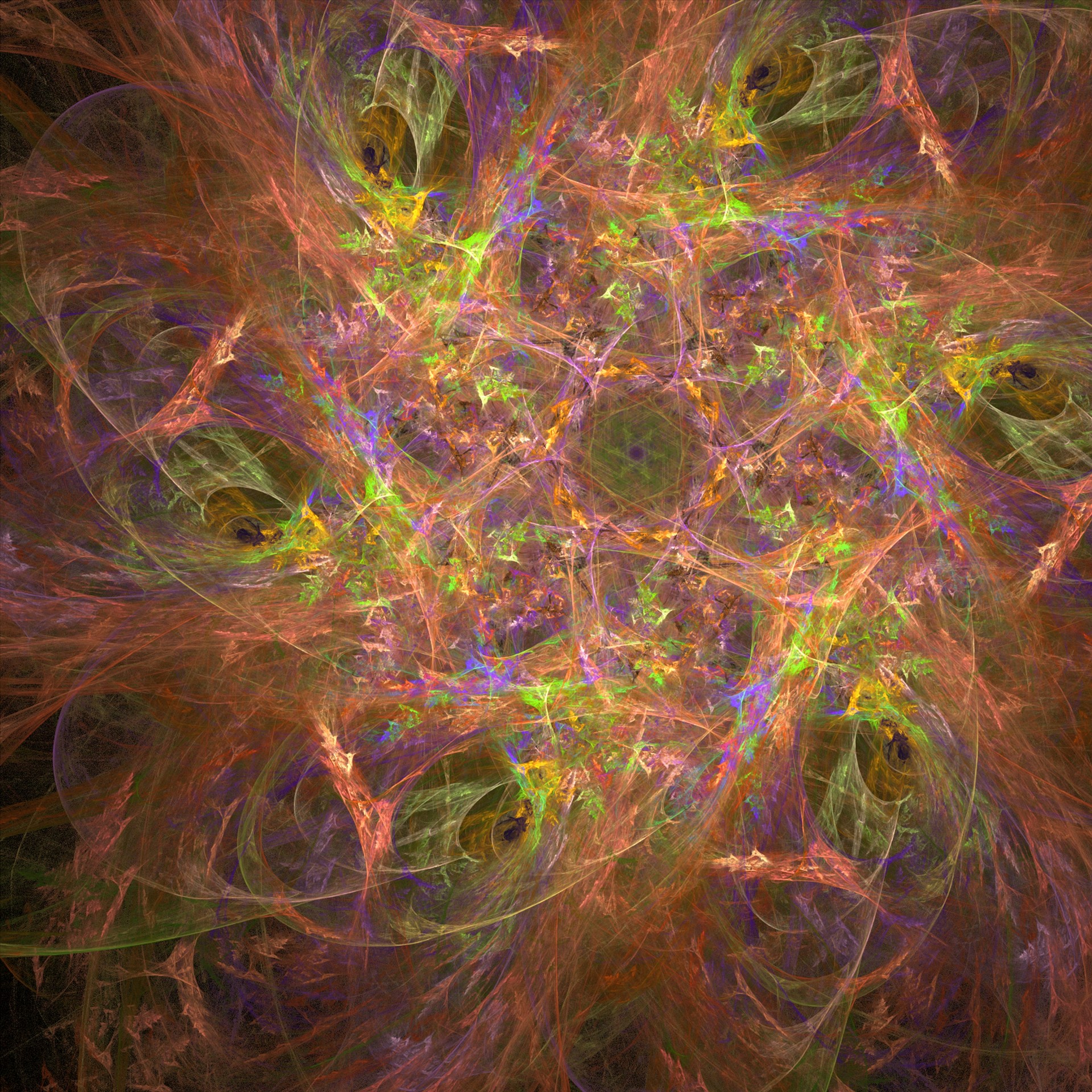 random fractal background free photo