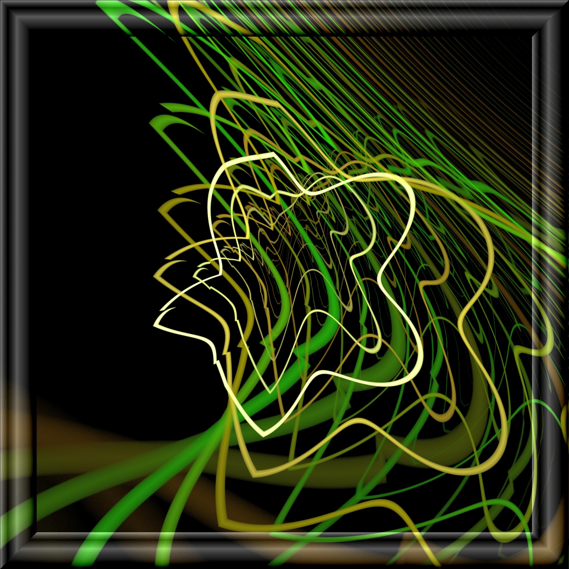 lines 3d frame free photo