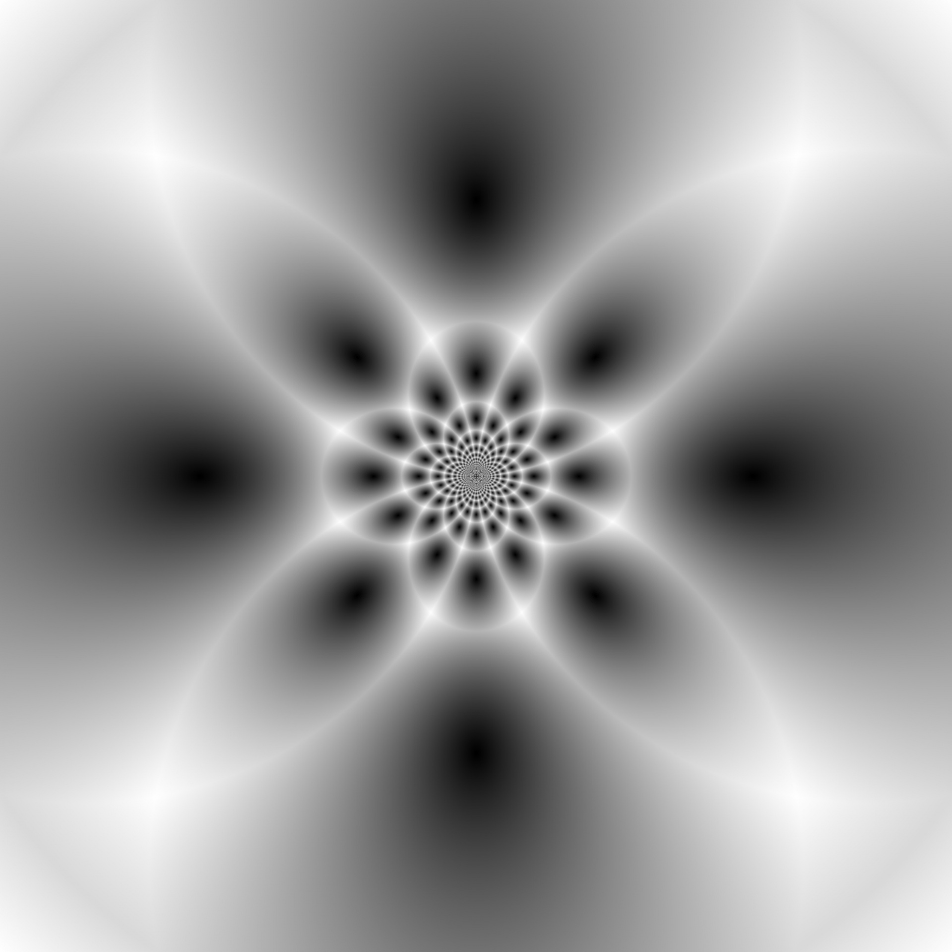 black white kaleidoscope free photo