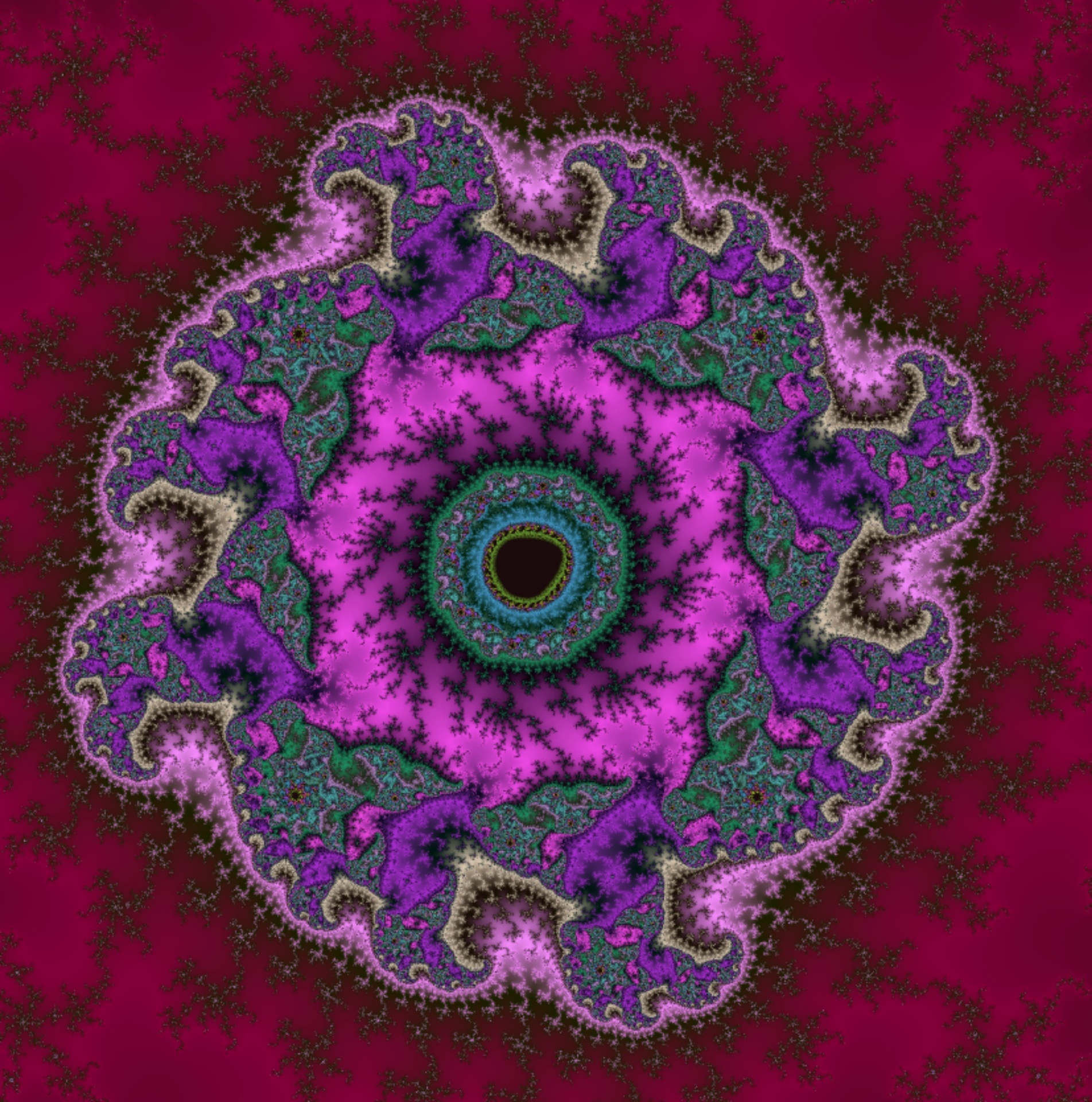 fractal spindle background free photo