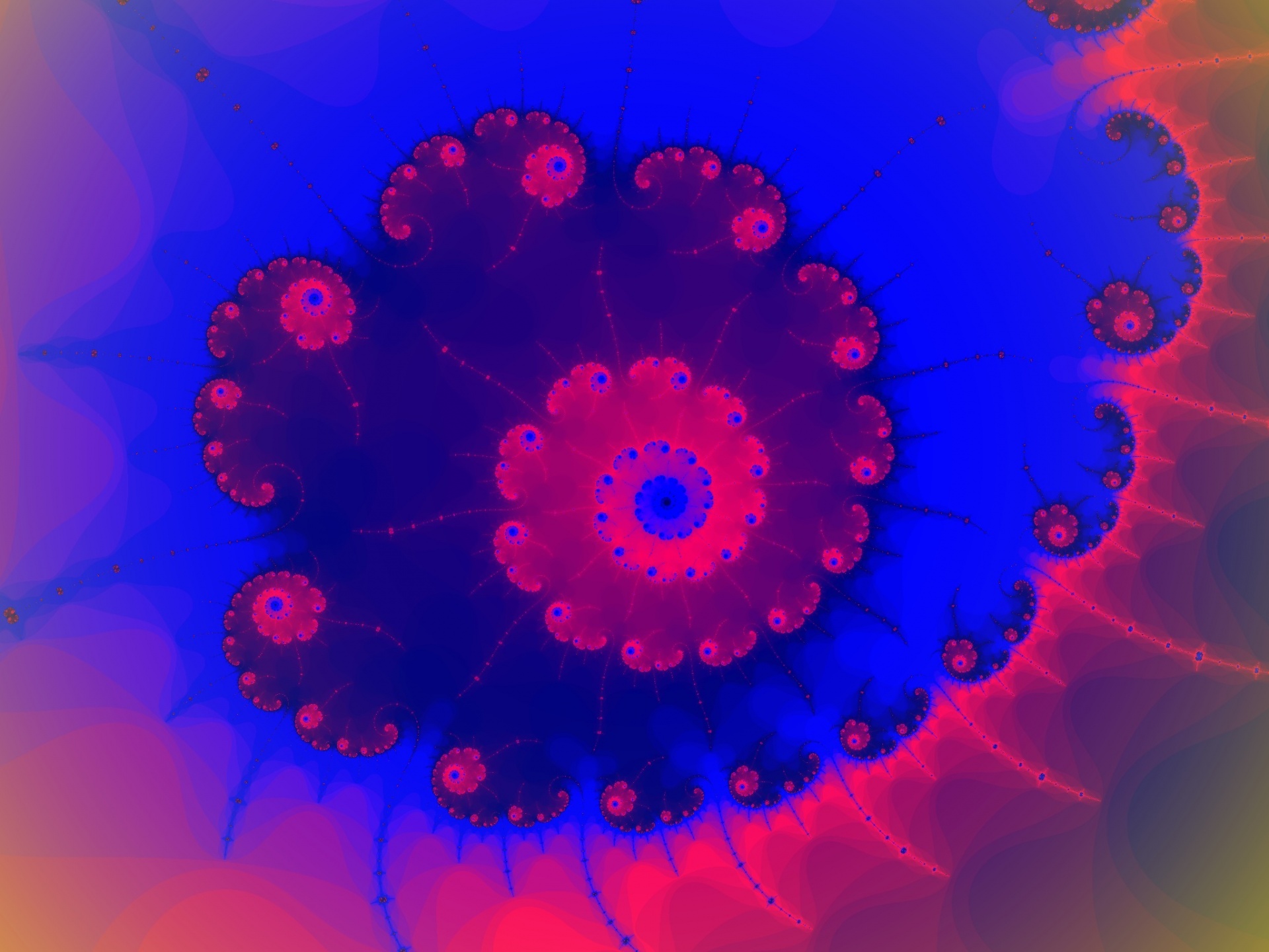 fractal rendering spiral free photo