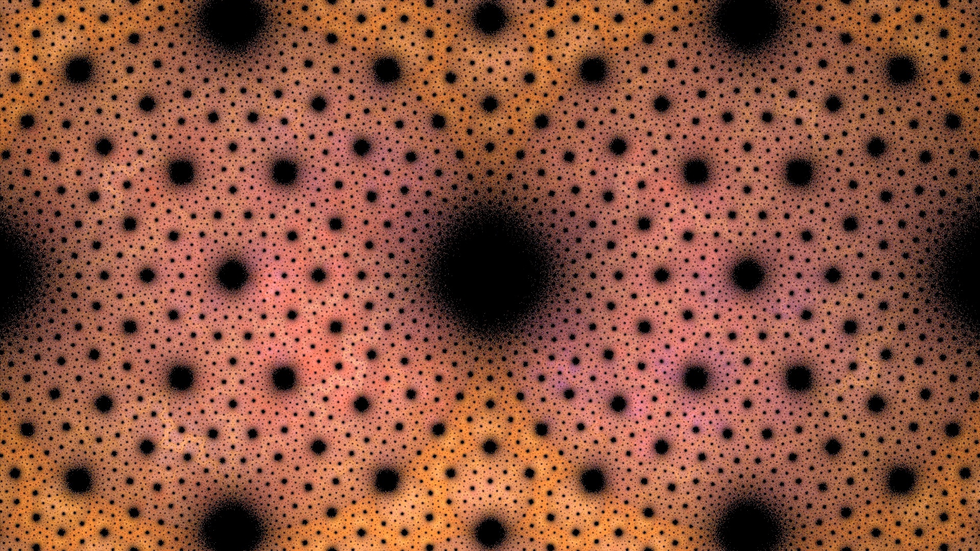 wallpaper fractal sponge free photo