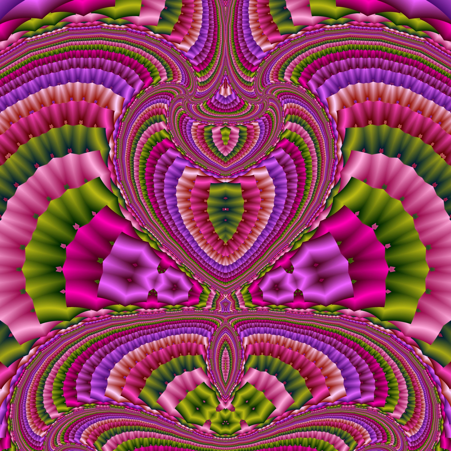 turkey fractal background free photo