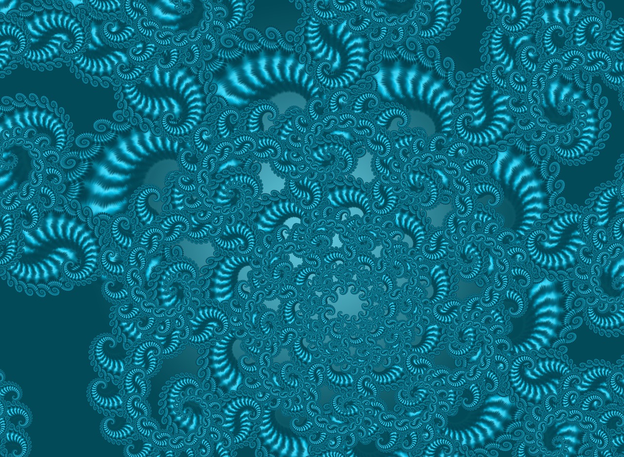 fractals texture background free photo