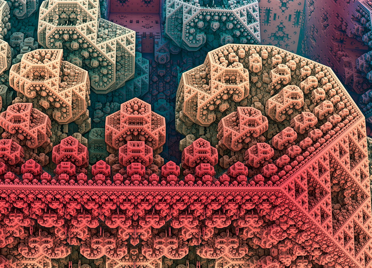 fractals 3d graphics free photo