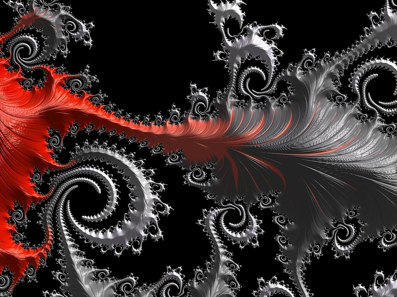 fractals abstract mathematical free photo