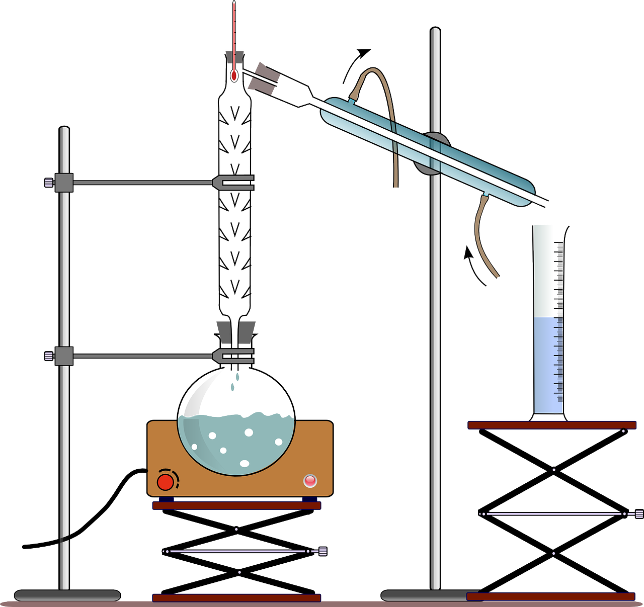 fractional distillation chemistry column distillation free photo