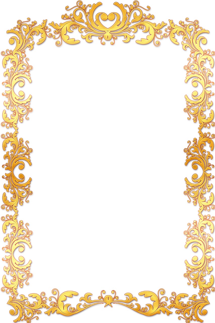 frame ornate gold free photo