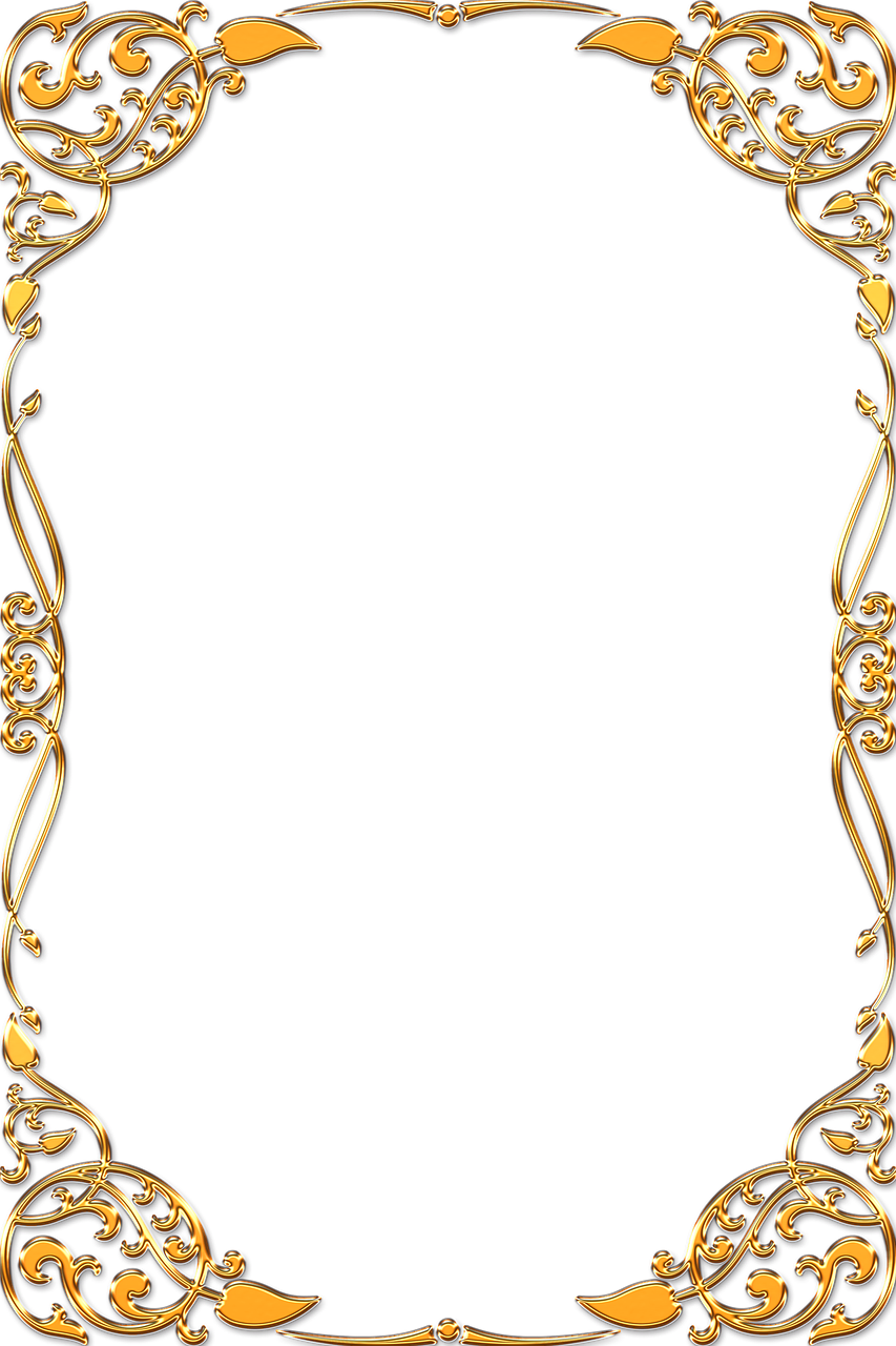 frame ornate gold free photo