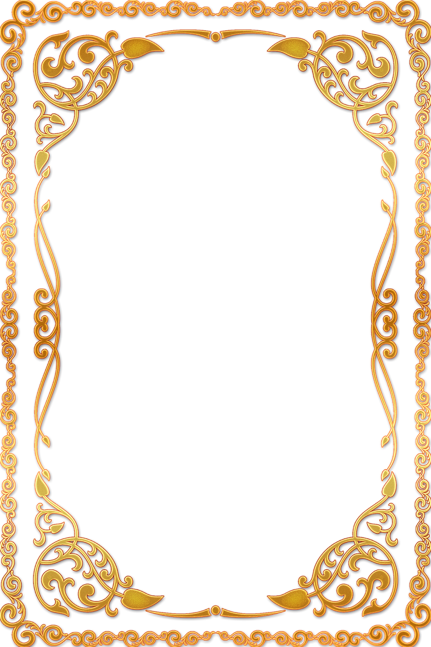 frame ornate gold free photo