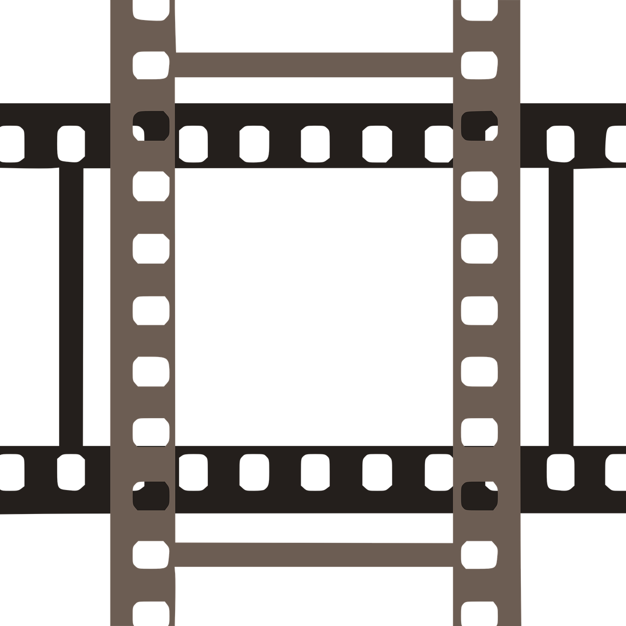 frame decorative movie free photo