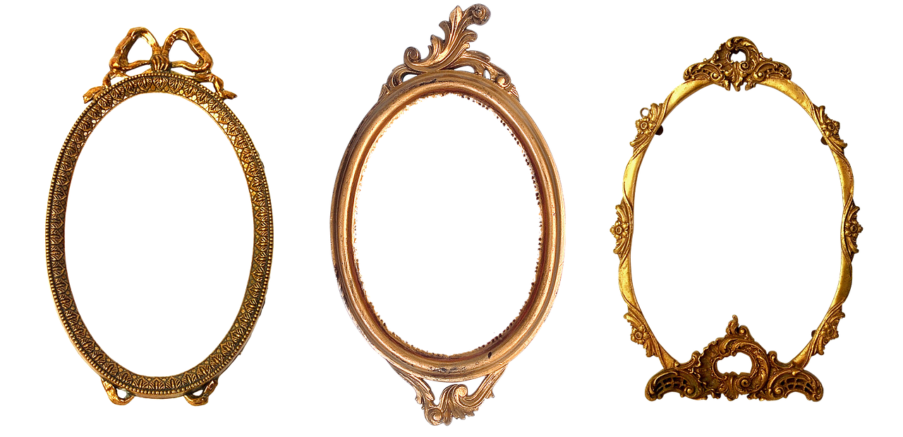 Frame,oval,carved,gold,design - free image from needpix.com