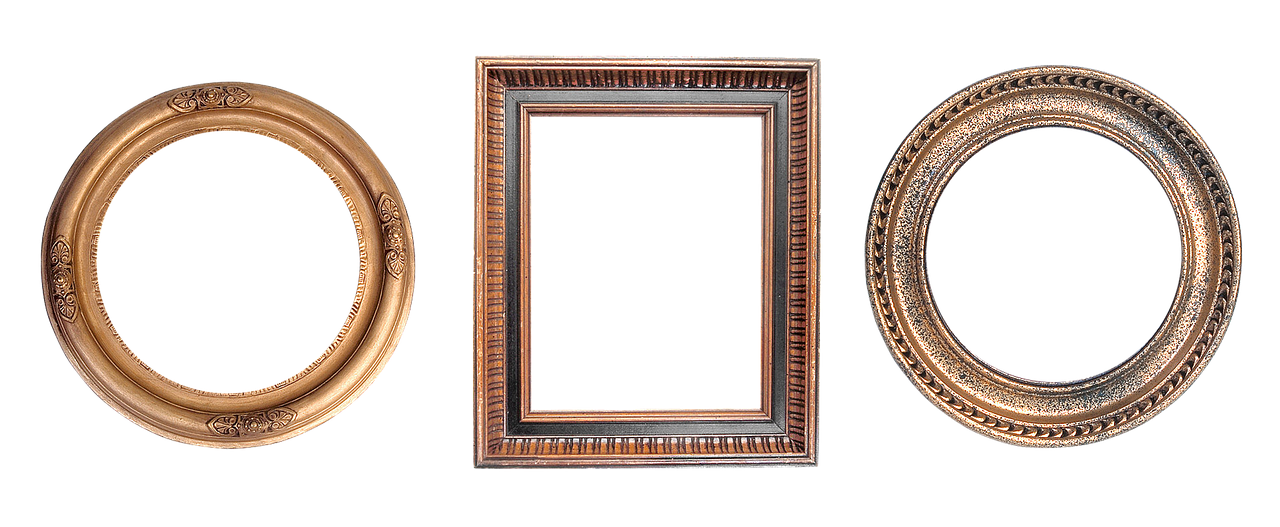 frame carved round free photo