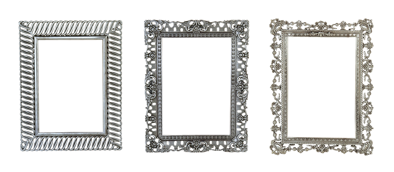 frame metal frame decorative free photo