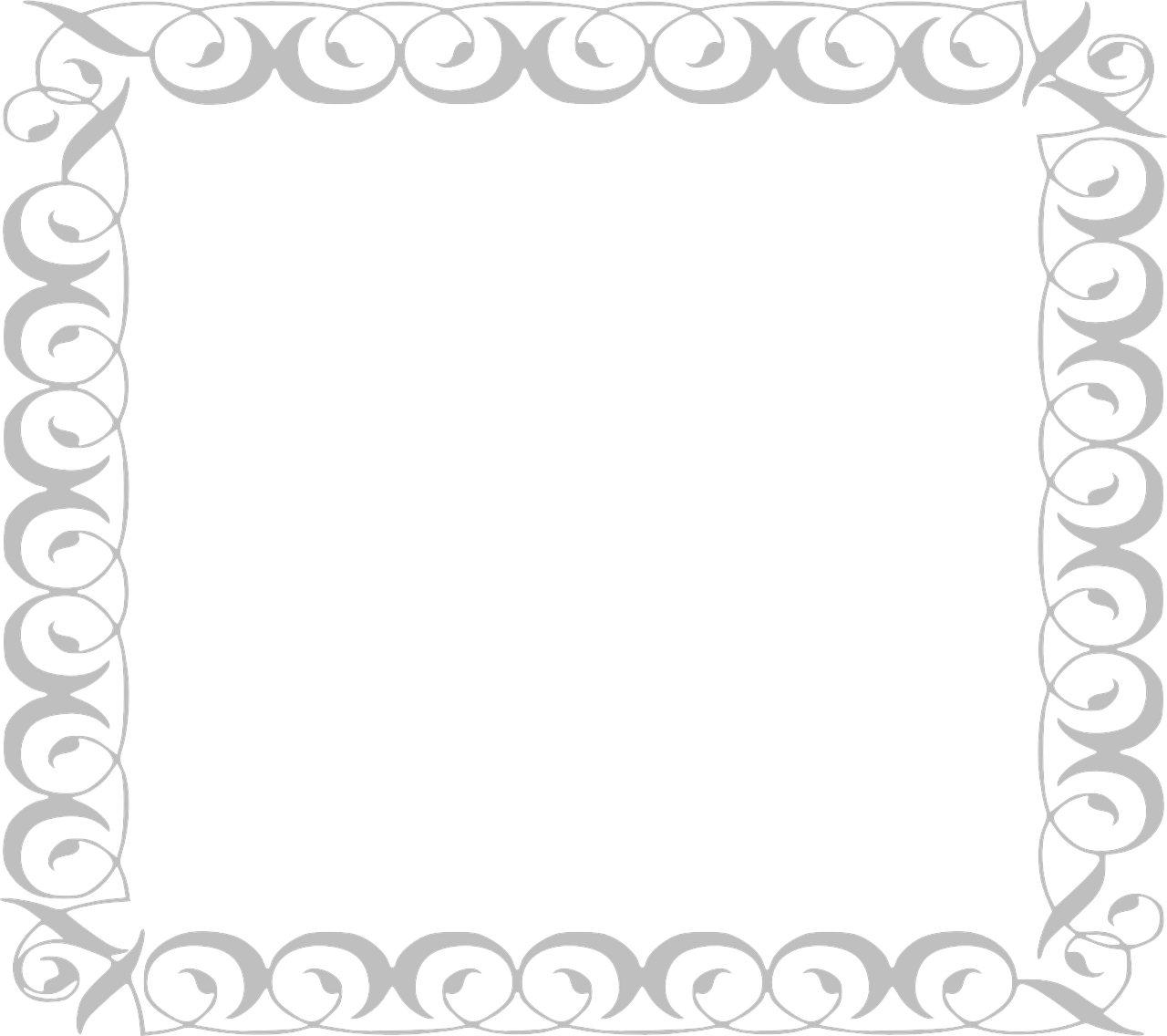 frame floral design free photo