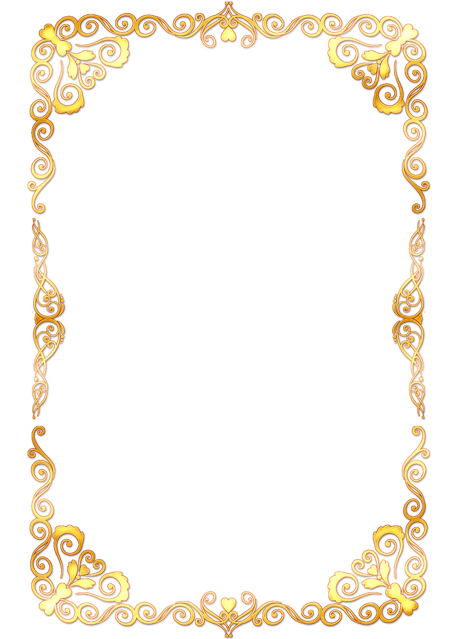 frame gold decor free photo