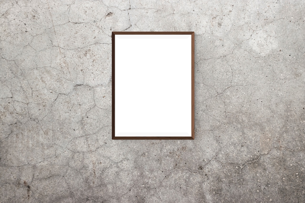 frame  poster  mockup free photo