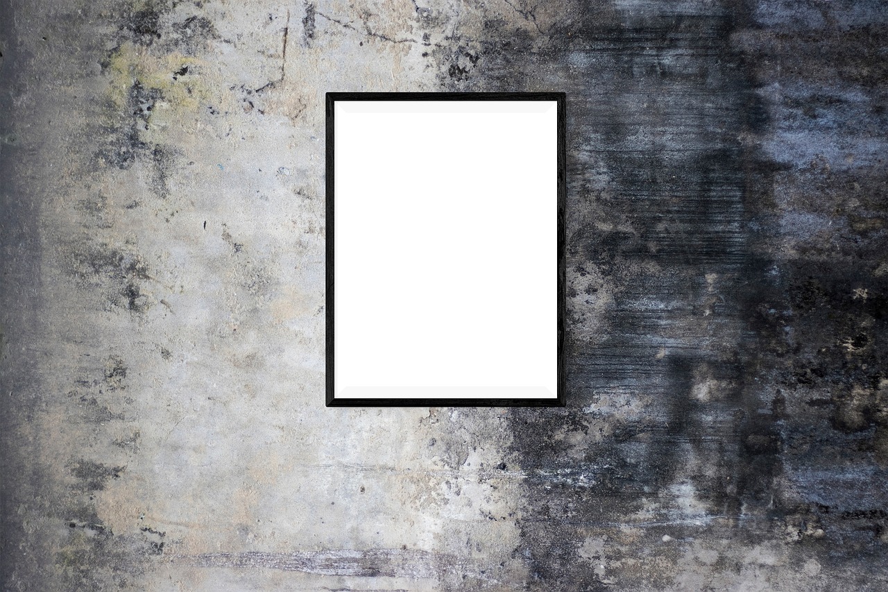 frame  poster  mockup free photo