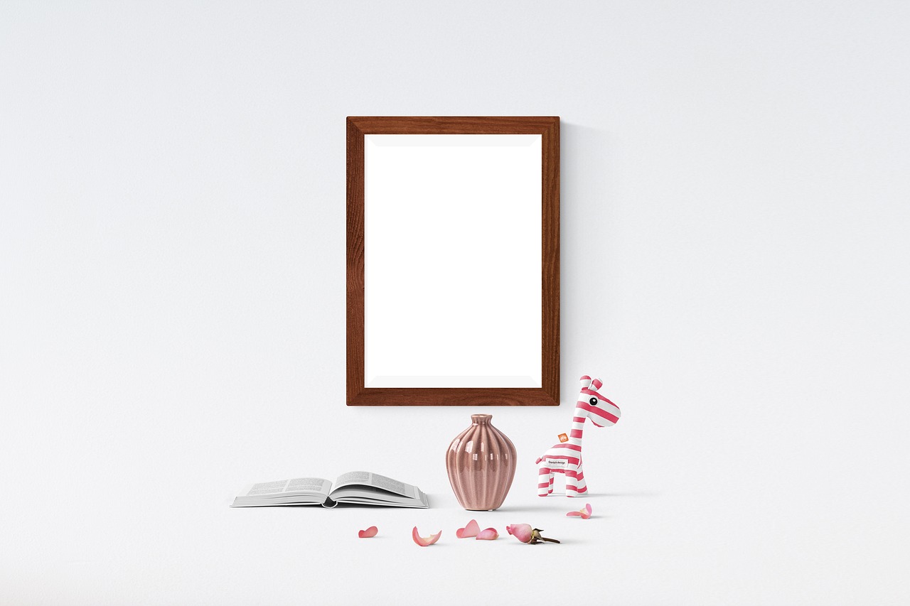 frame  poster  mockup free photo