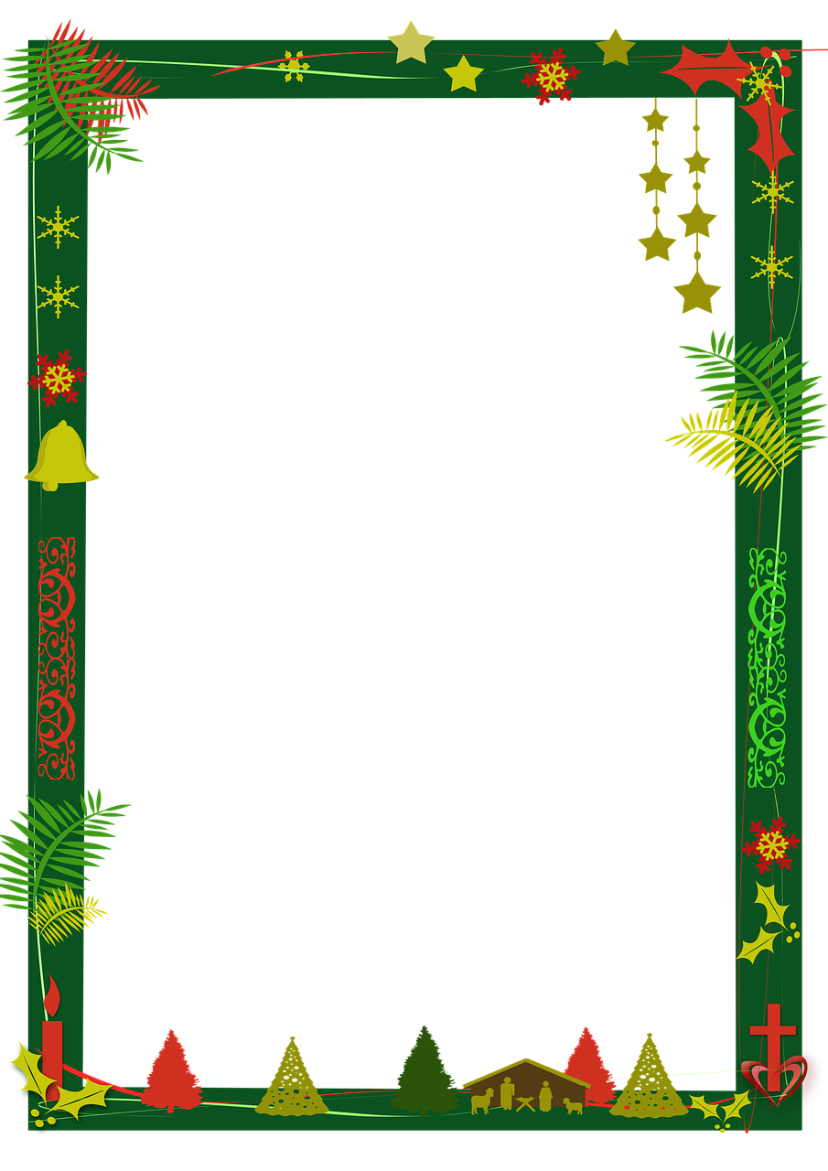 frame  christmas  green free photo