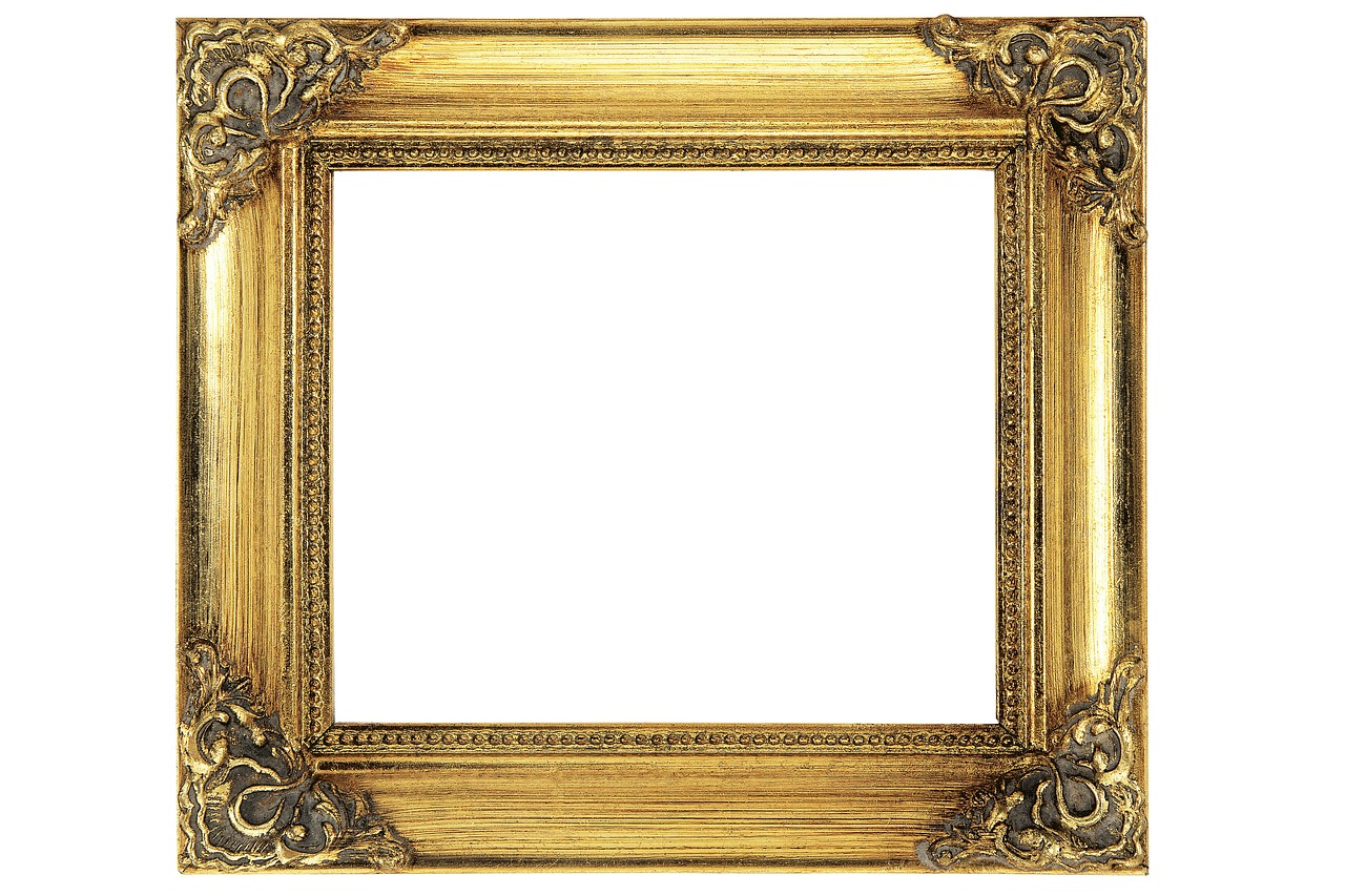 frame gold antique free photo