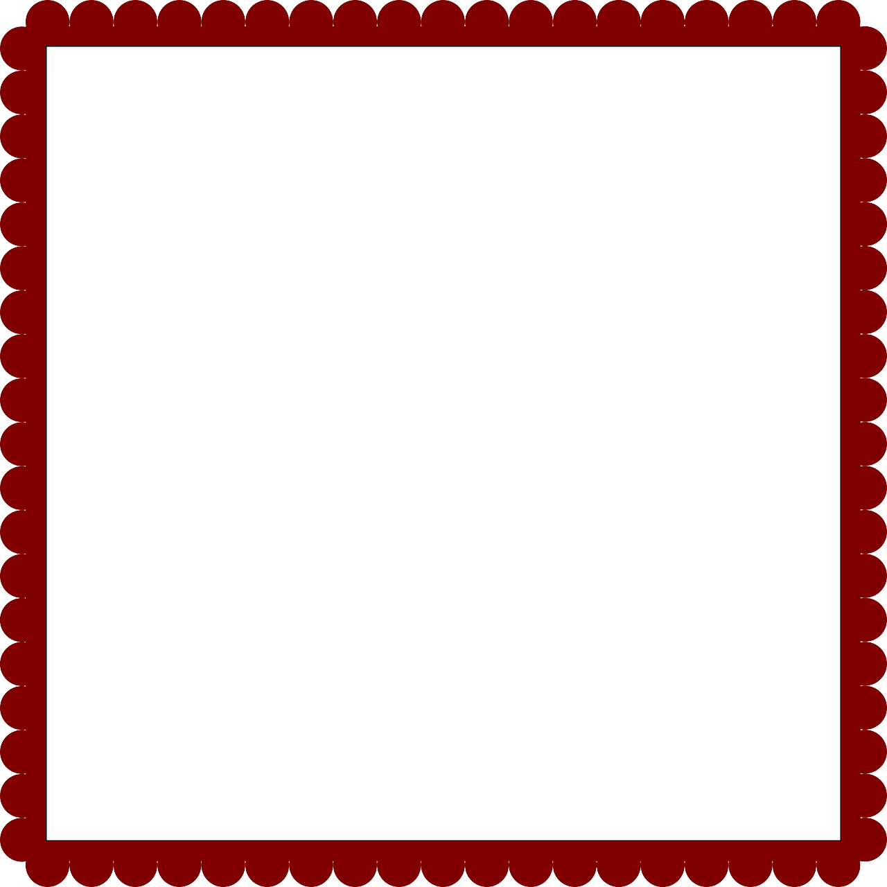 frame lacy red free photo