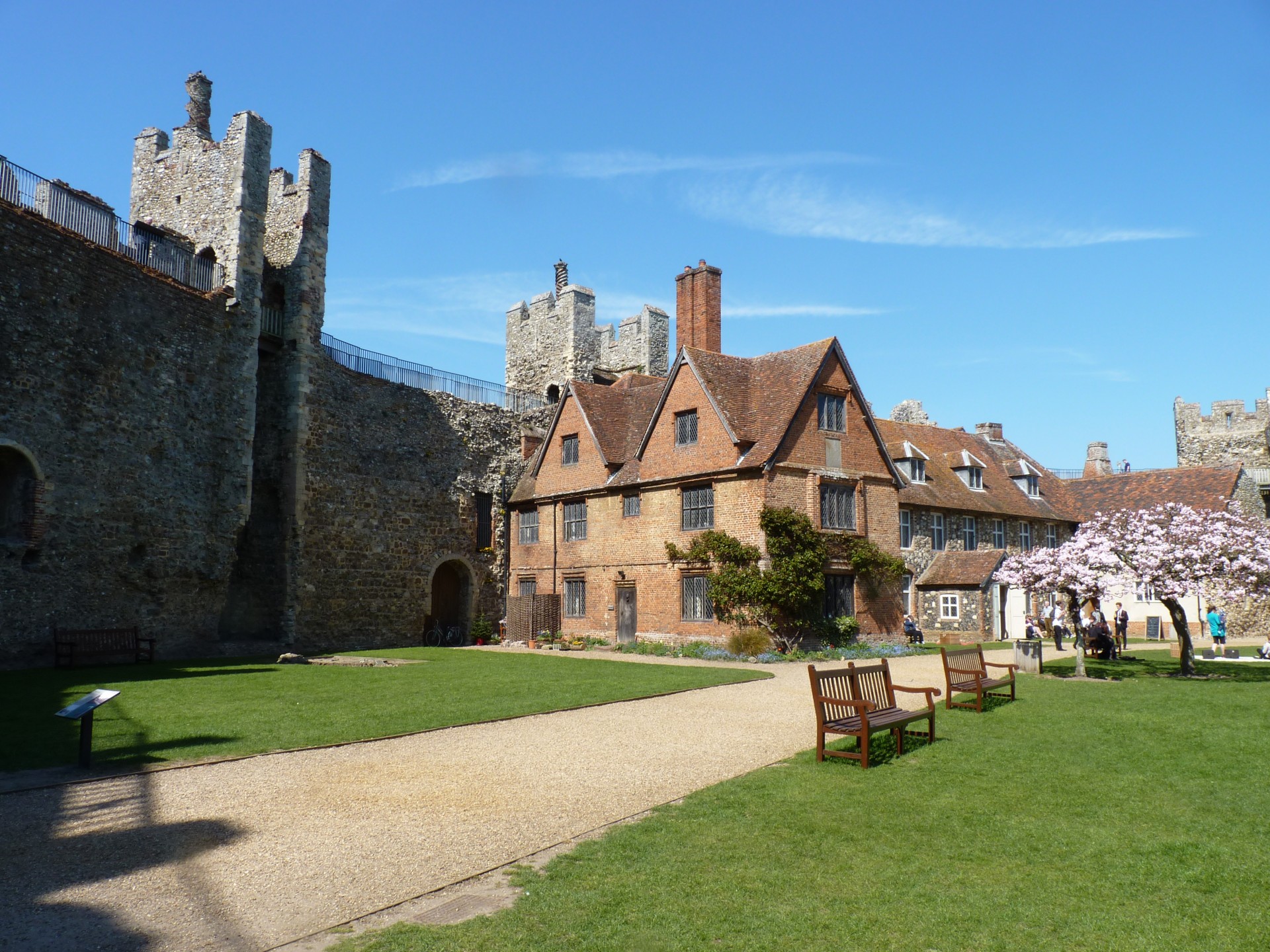 castle framlingham suffolk free photo