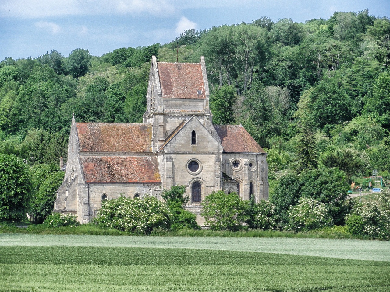 france church architecture free photo