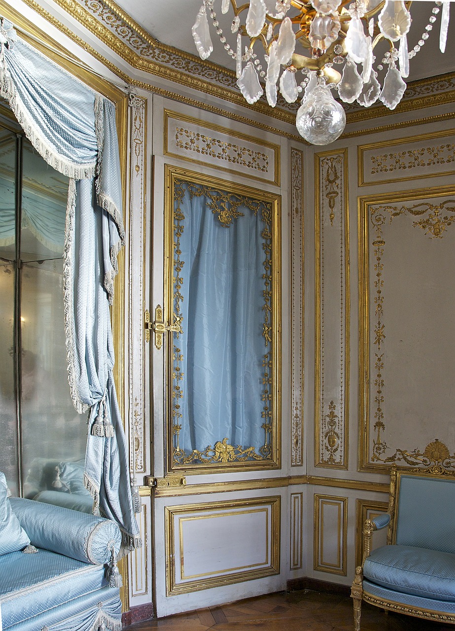 france chateau de versailles setting room free photo