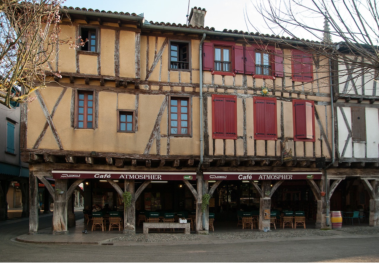 france mirepoix medieval village free photo