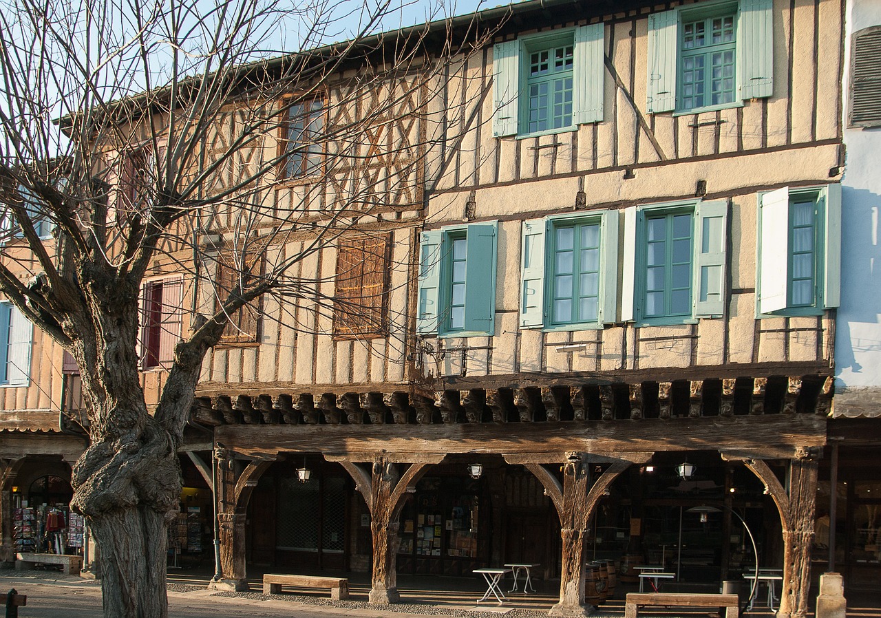 france mirepoix medieval village free photo