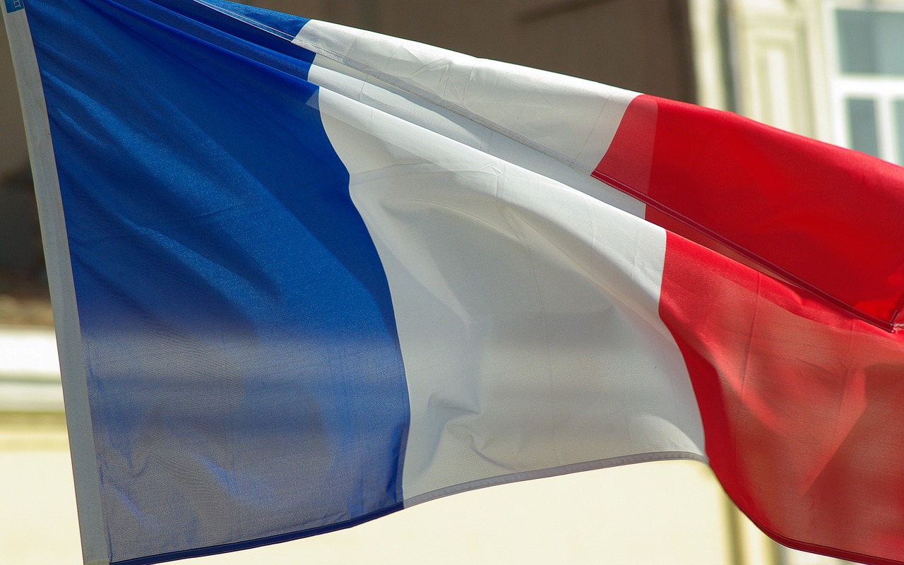 france french flag nation free photo
