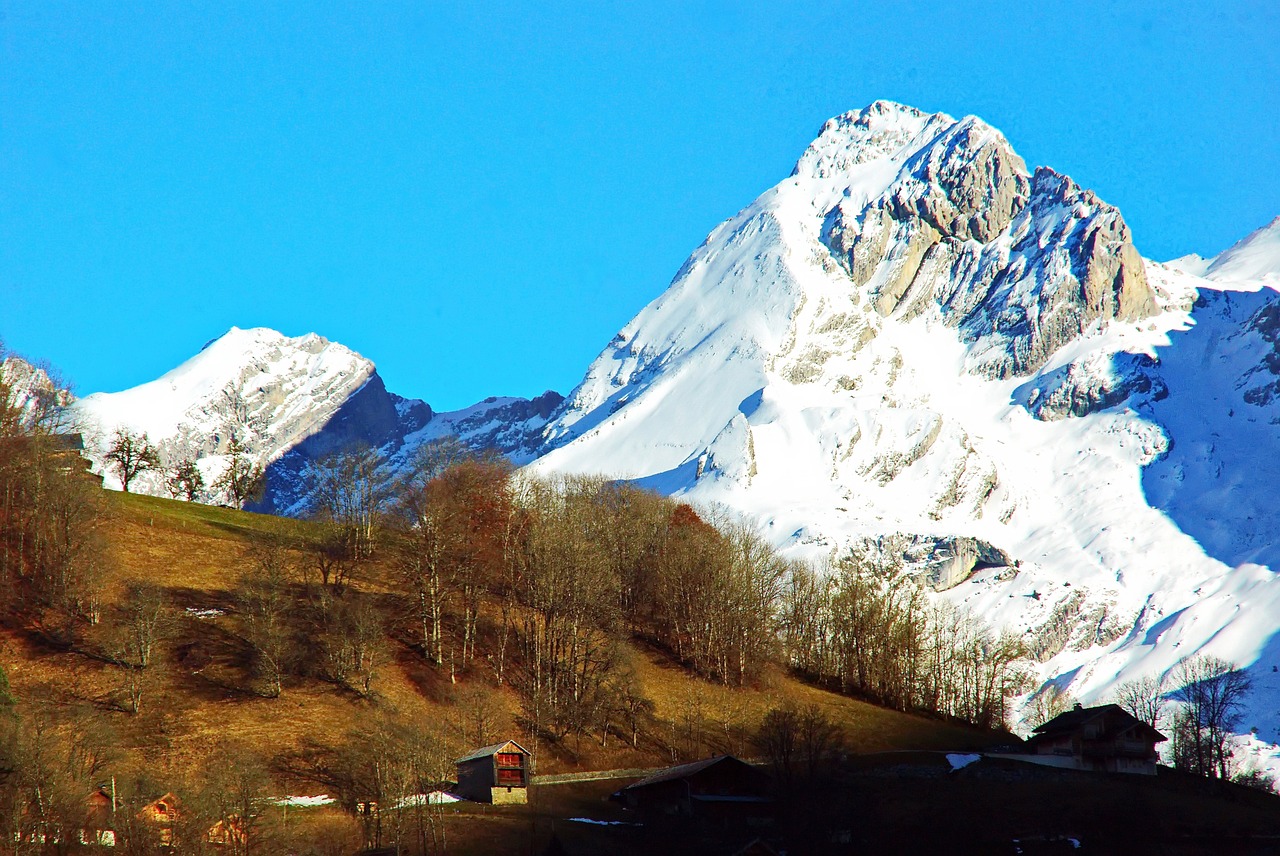 france alps mountain free photo