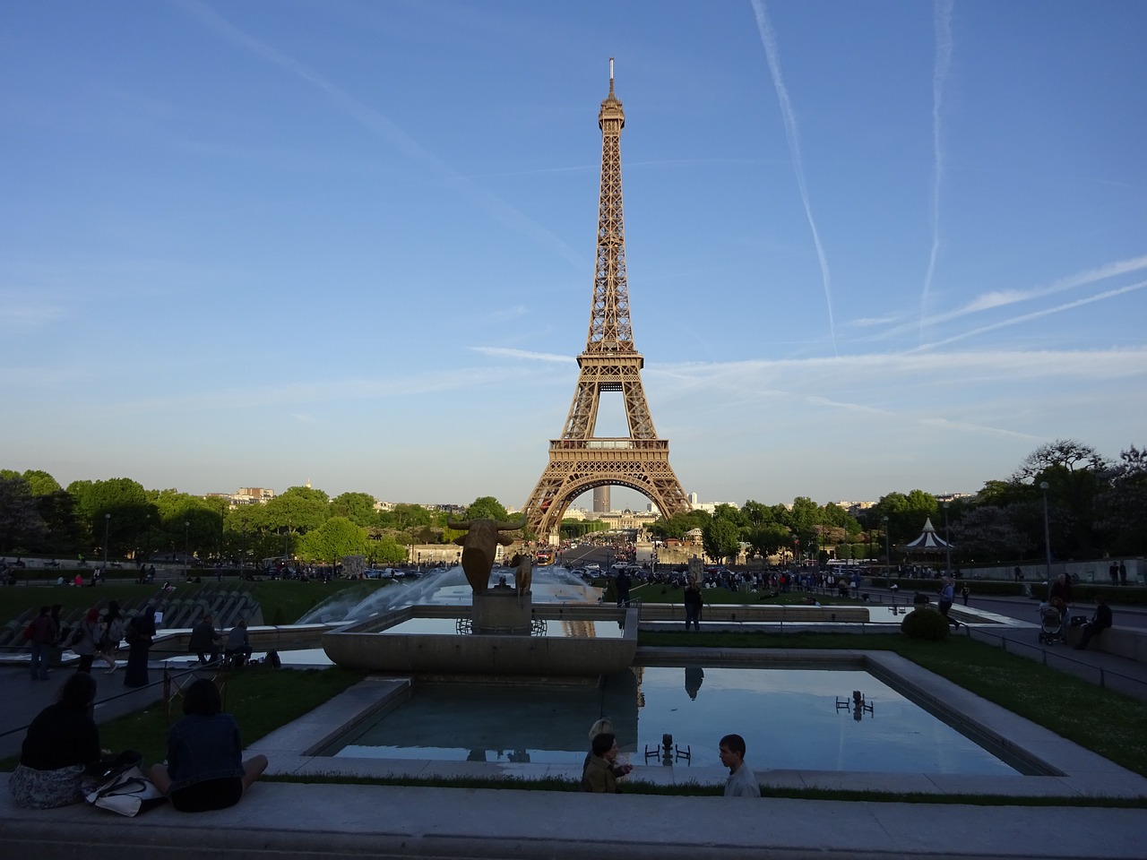 france paris eiffel tower free photo