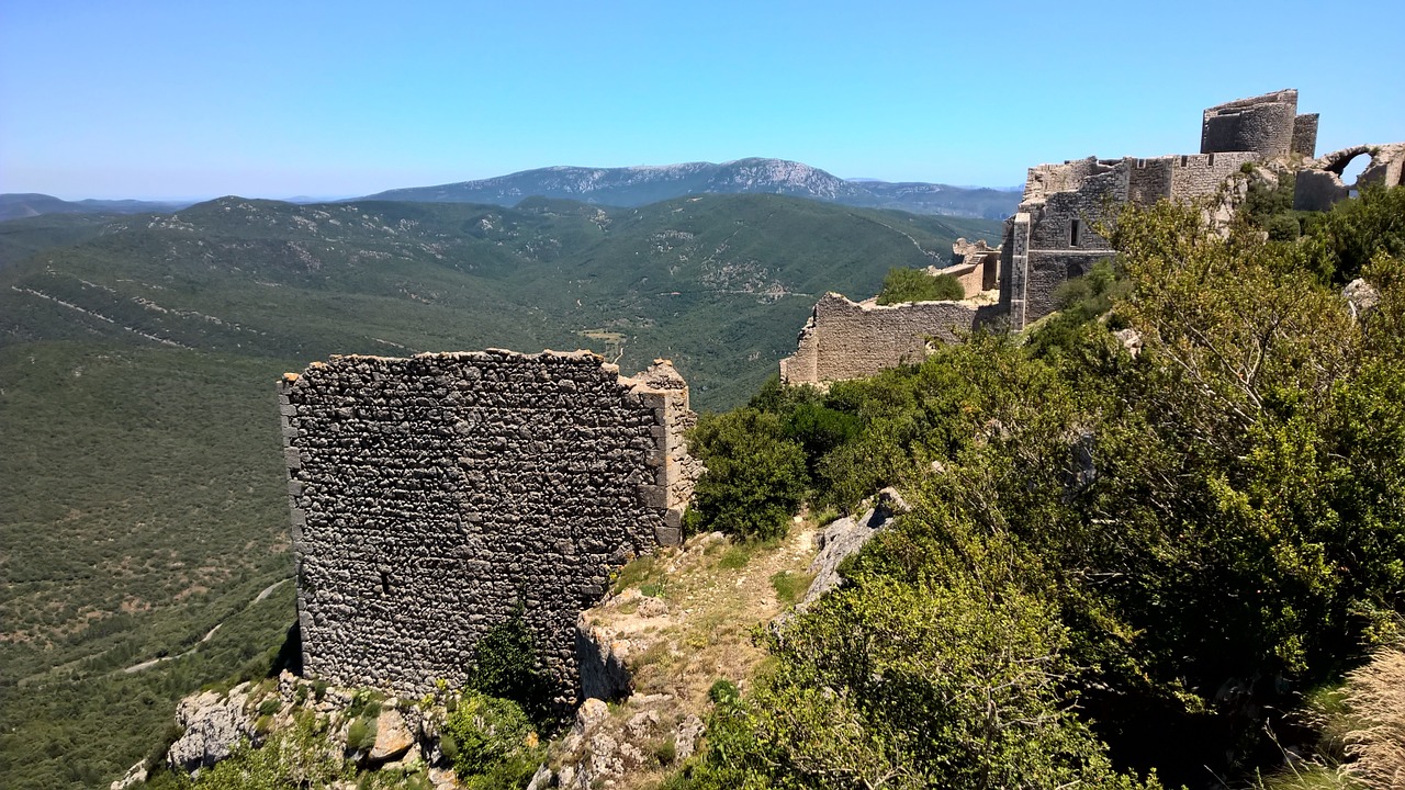 france pyrenees castles free photo