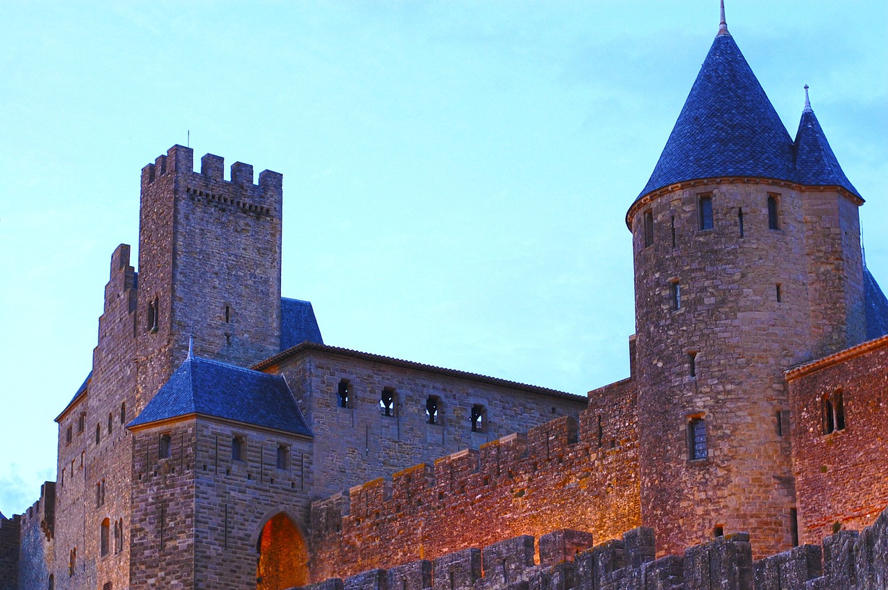 france carcassonne medieval free photo