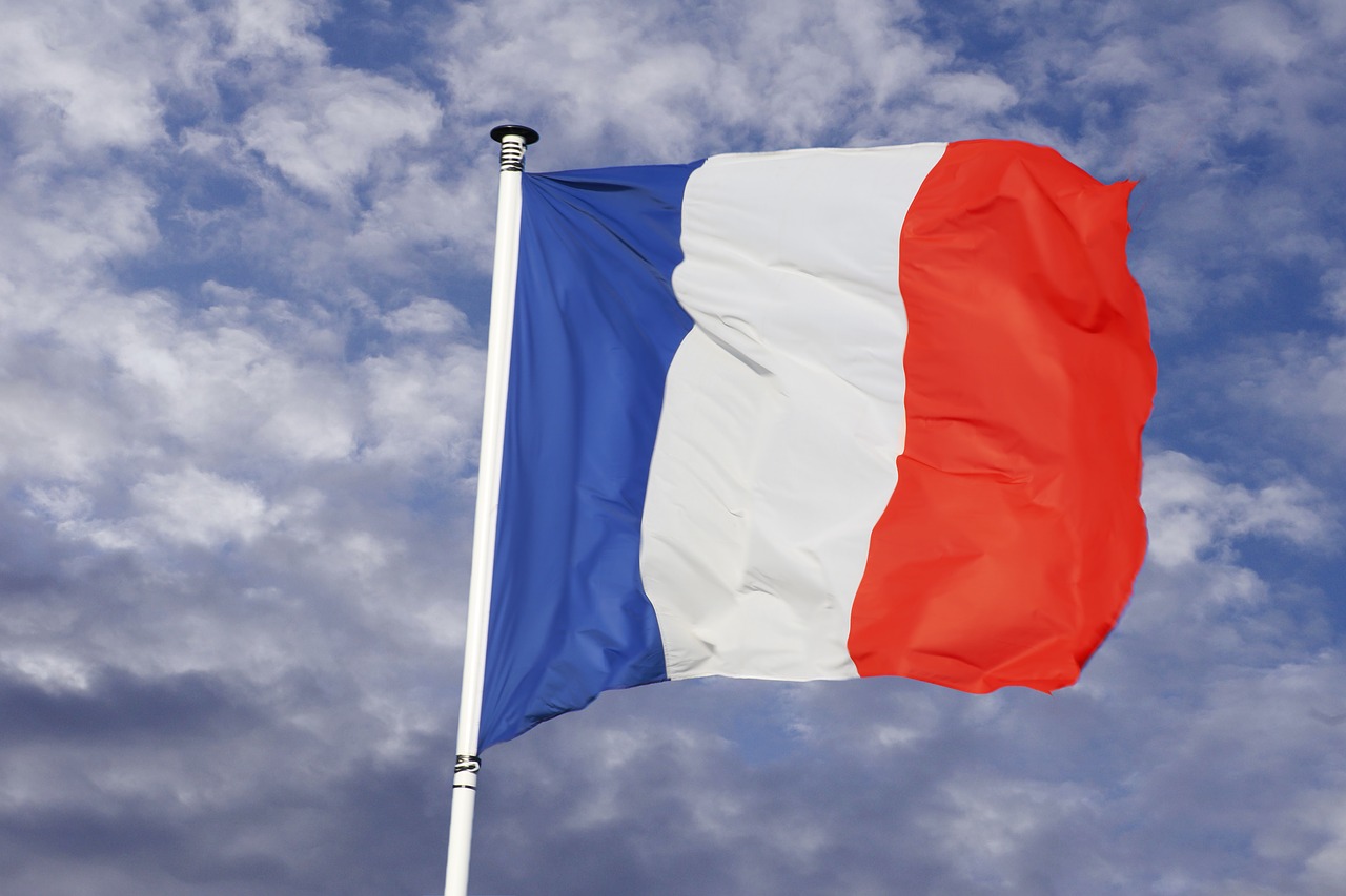 france flag french flag free photo