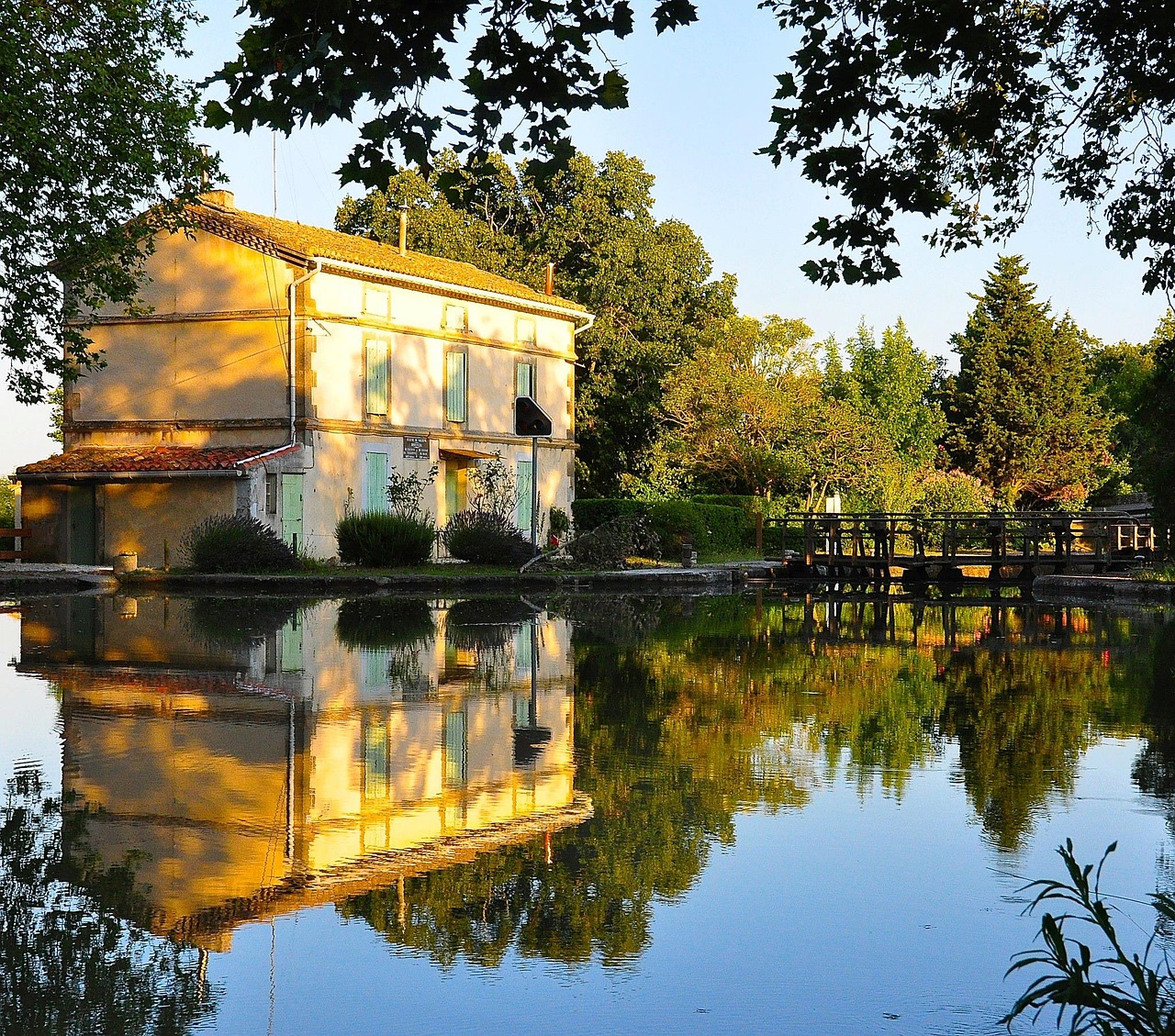 france lock river free photo