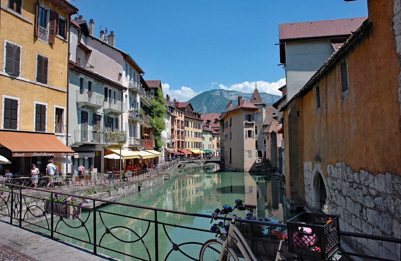 france 2015  annecy  historic center free photo