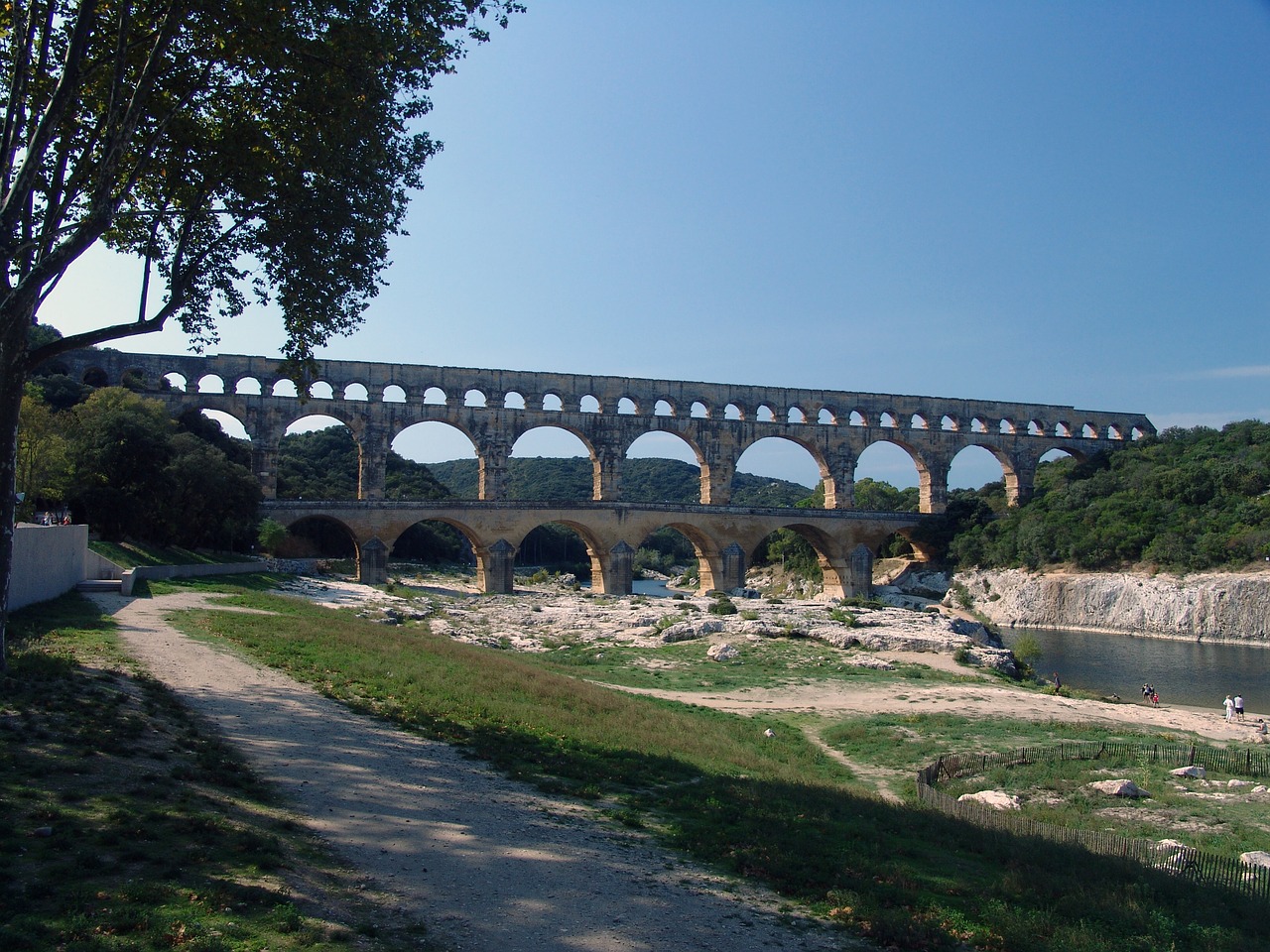 france water supply aqueducts free photo