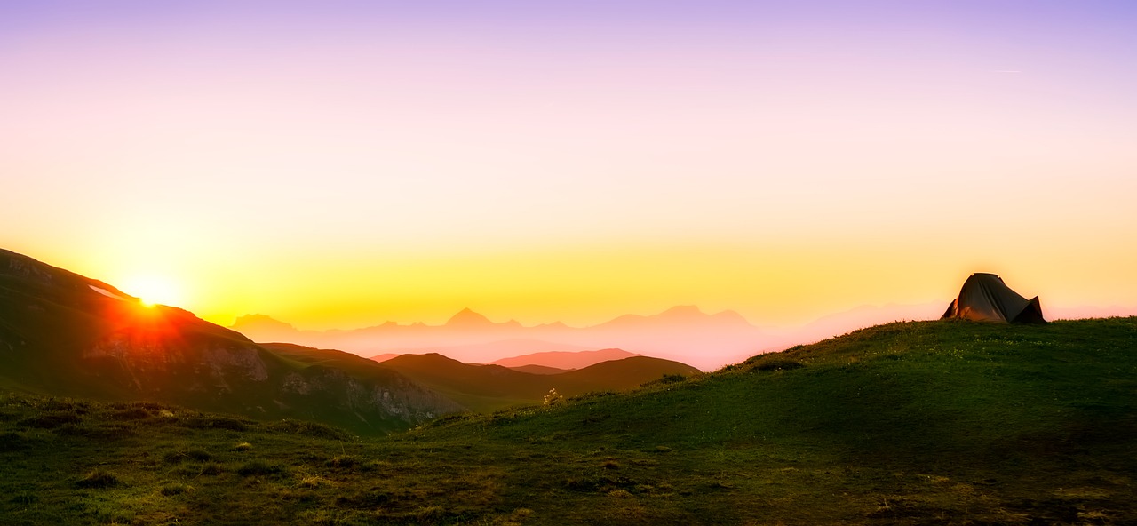 france panorama sunrise free photo