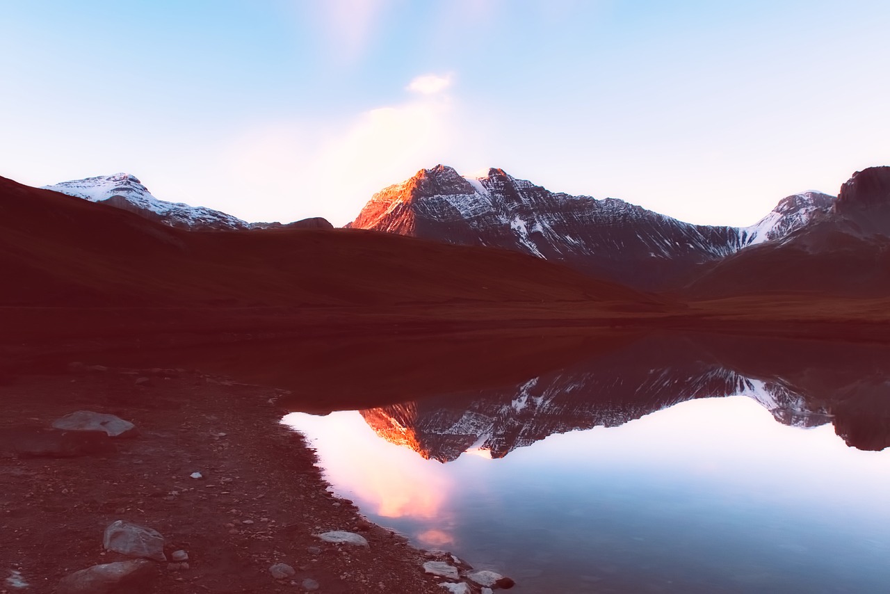 france mountains water free photo