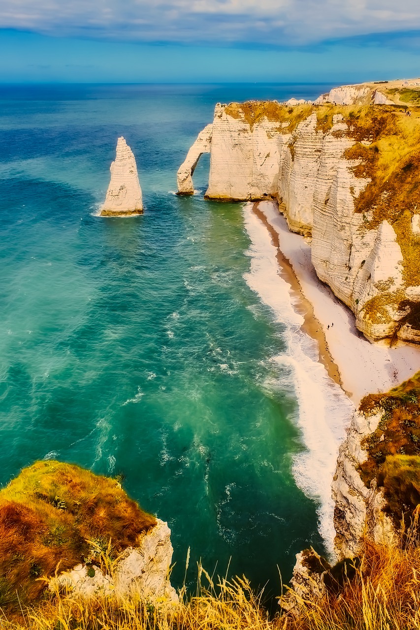 france cliff coast free photo