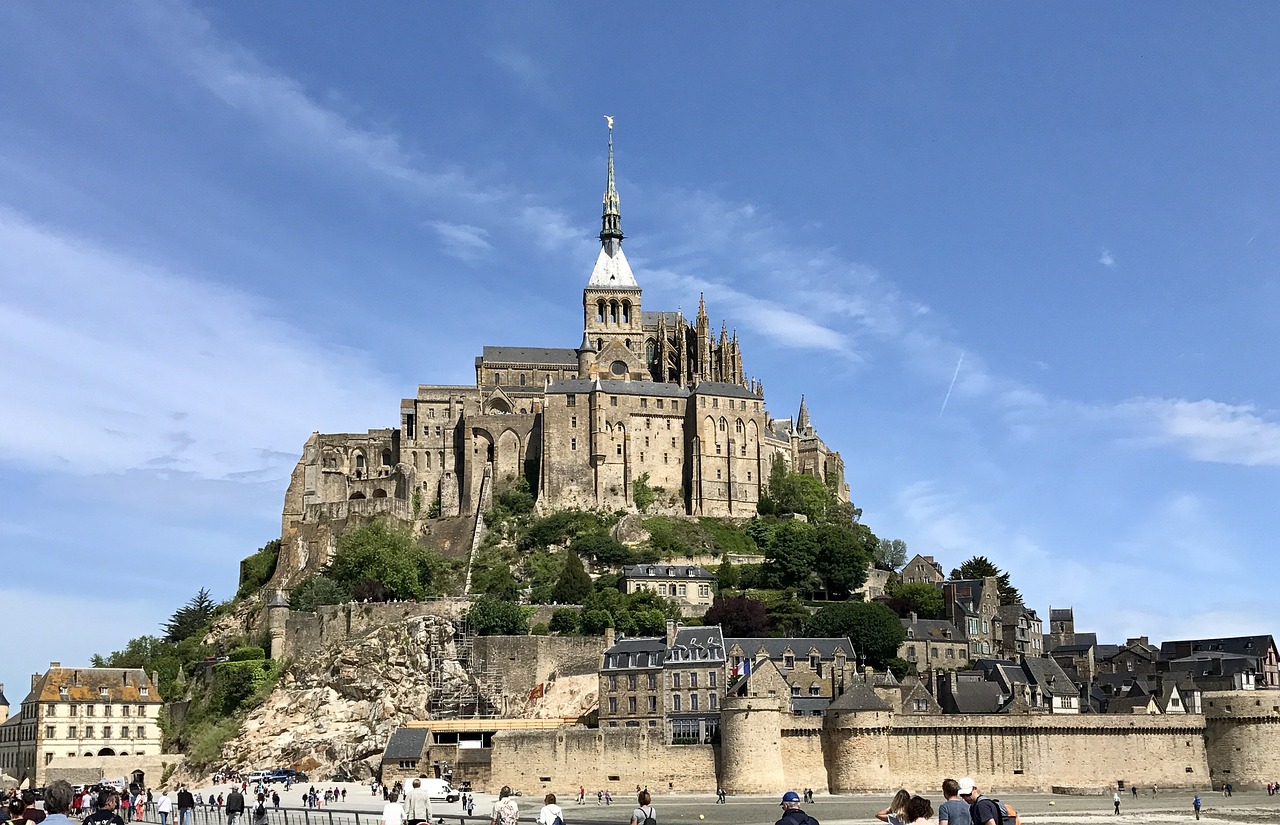 france mont st michel places of interest free photo