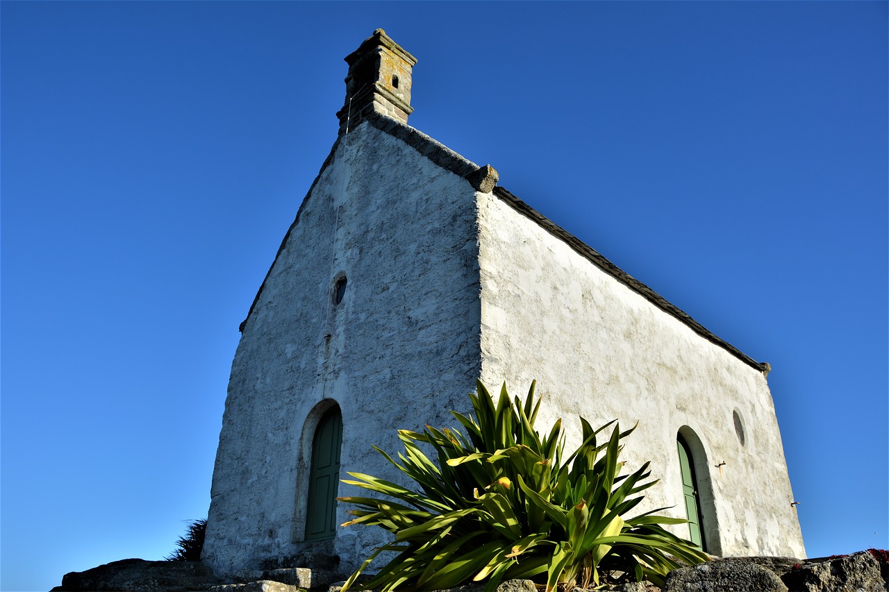 france roscoff chapel of st barbe free photo