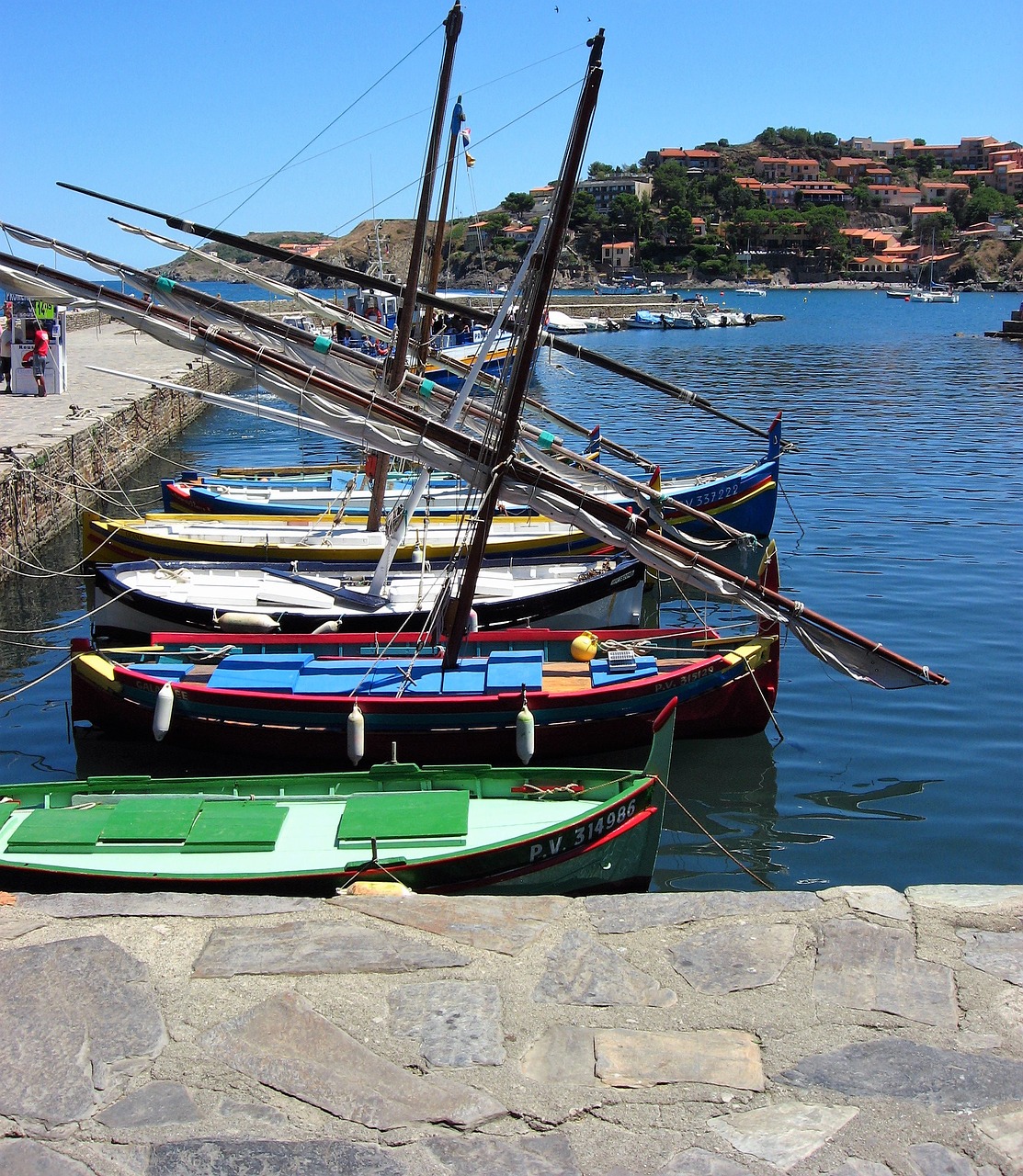 france coliure boat free photo