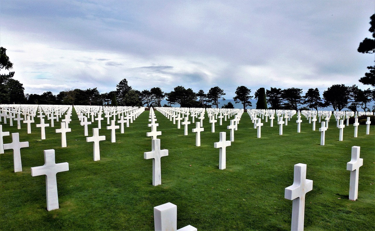 france normandy cemetery free photo