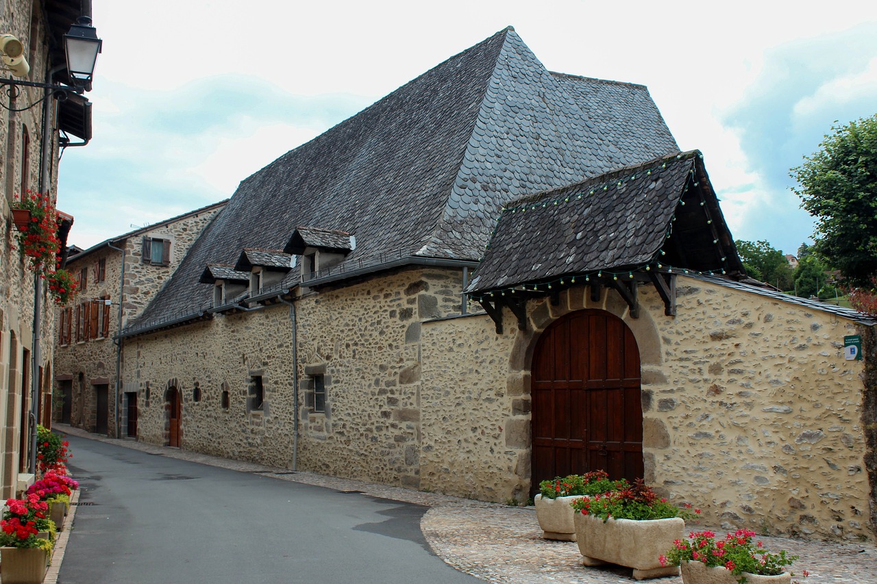 france  old house  village free photo