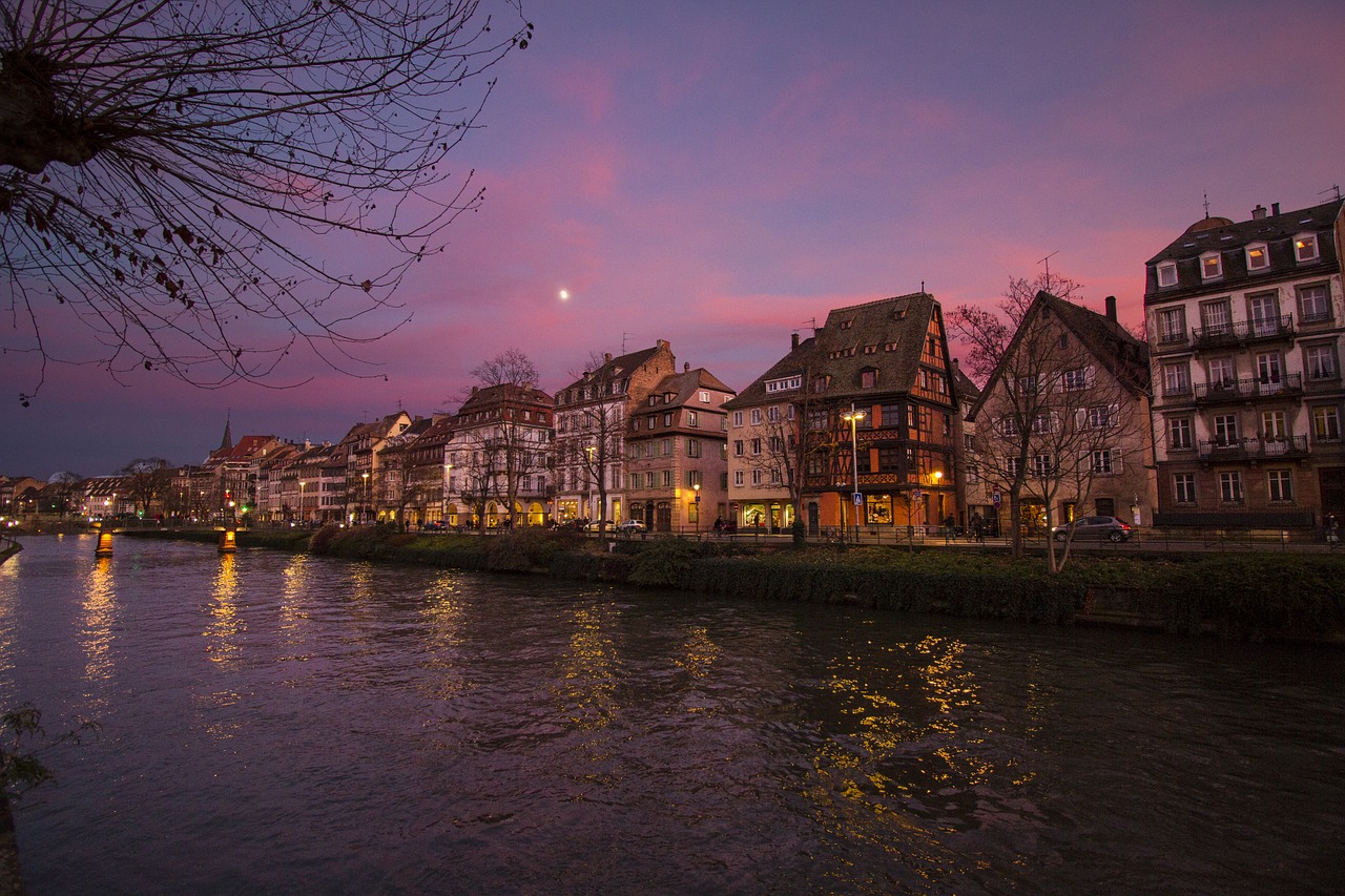 france  river  colorful free photo