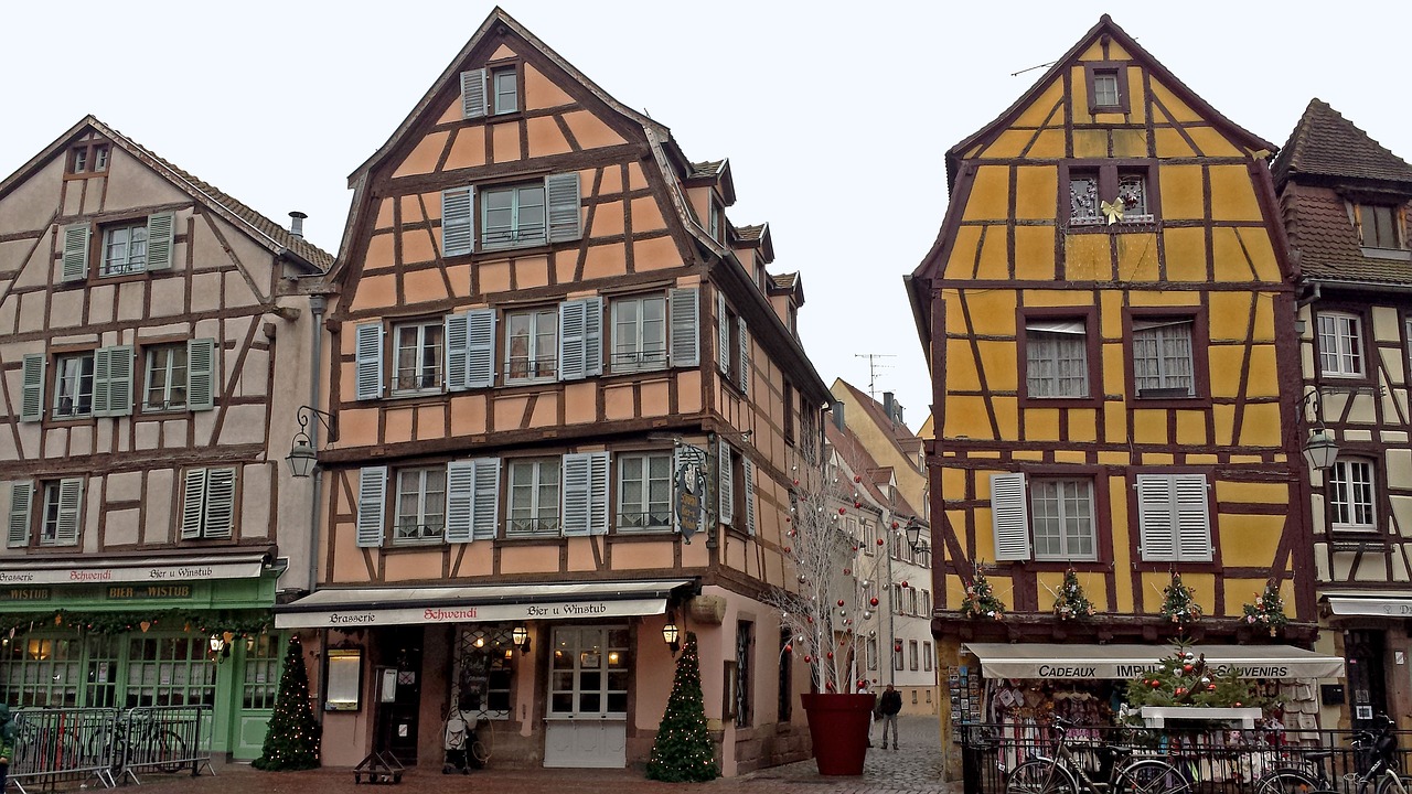 france  christmas  alsace free photo